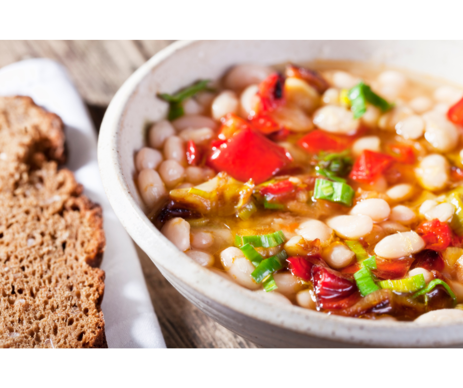 alubias blancas con verduras