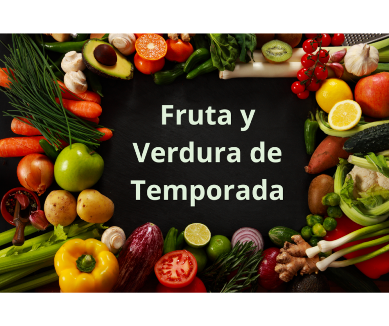 fruta y verdura de temporada