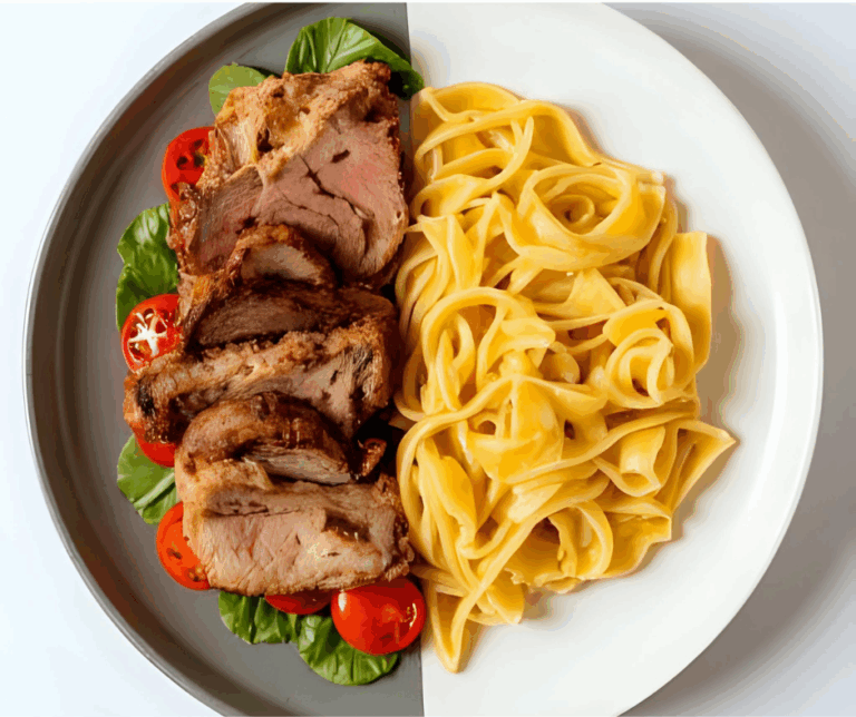plato mitad grasas mitad carbohidratos