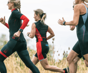 corredora compitiendo